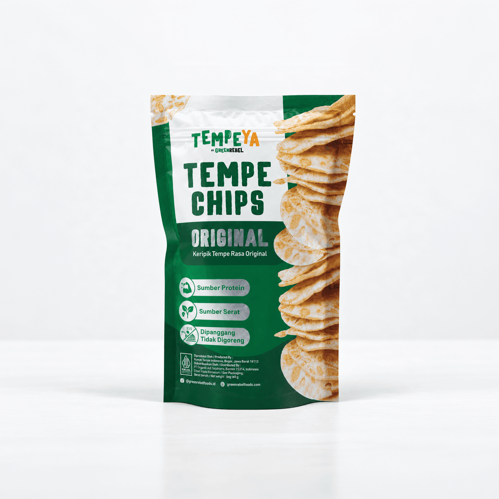 Tempe Chips, Original, front of pack